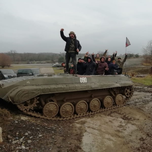 Rit in een tank nabij Praag - Afbeelding 3